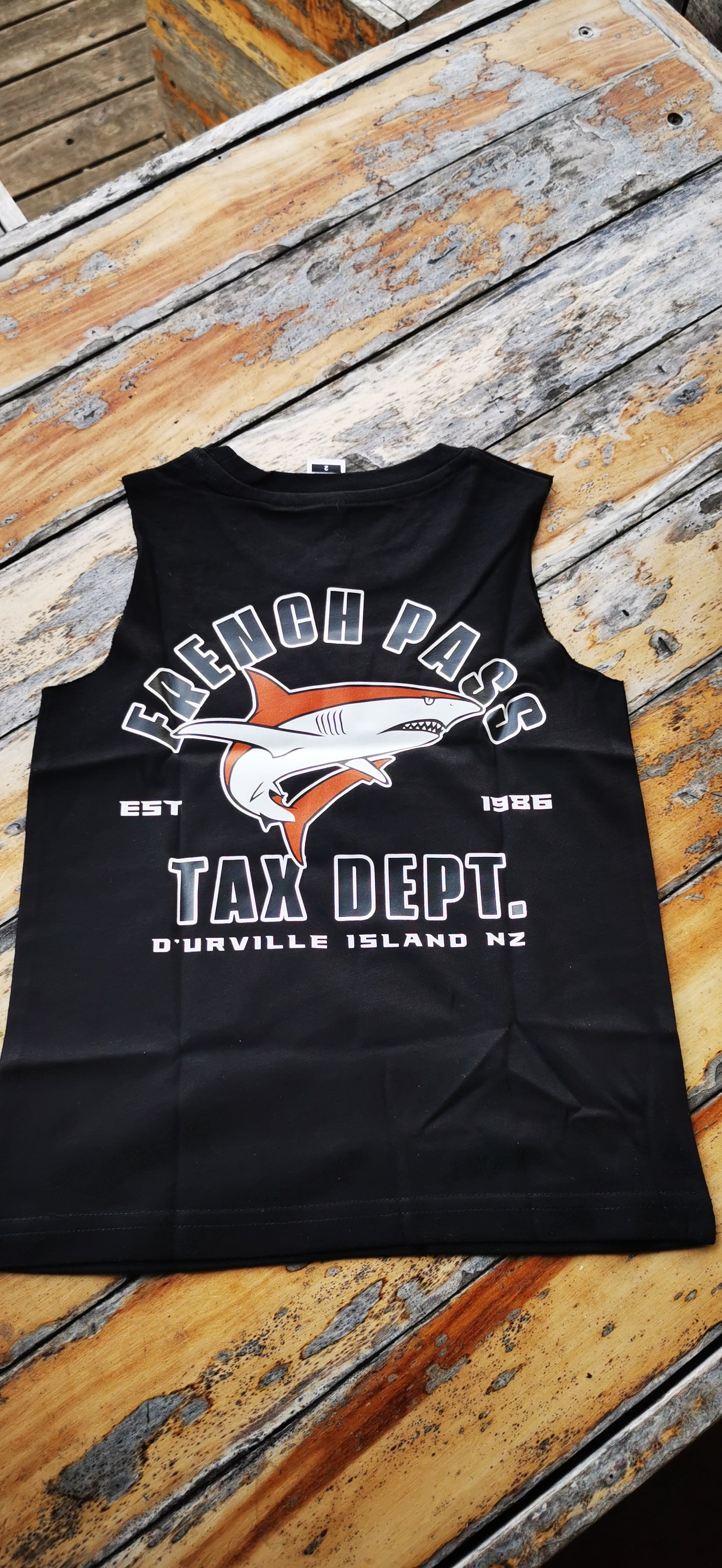 FRENCH PASS TAXMAN SINGLET