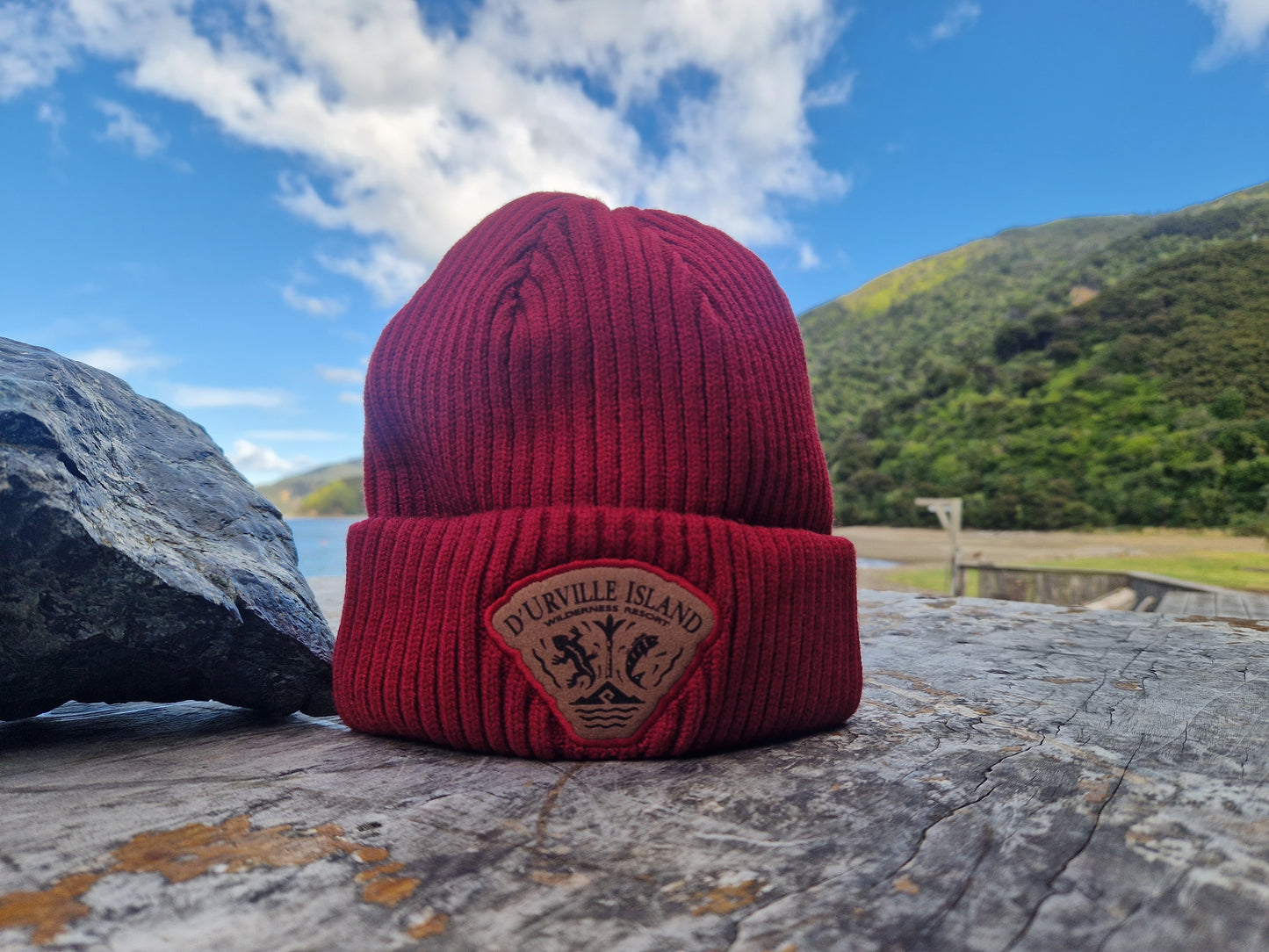 Fishermans Beanie Cardinal Red