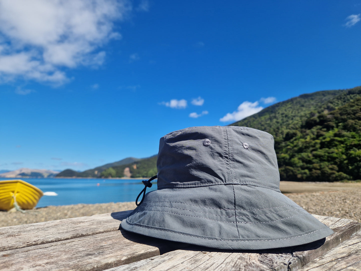 Widebrim Fishermans Sun Hat Charcoal