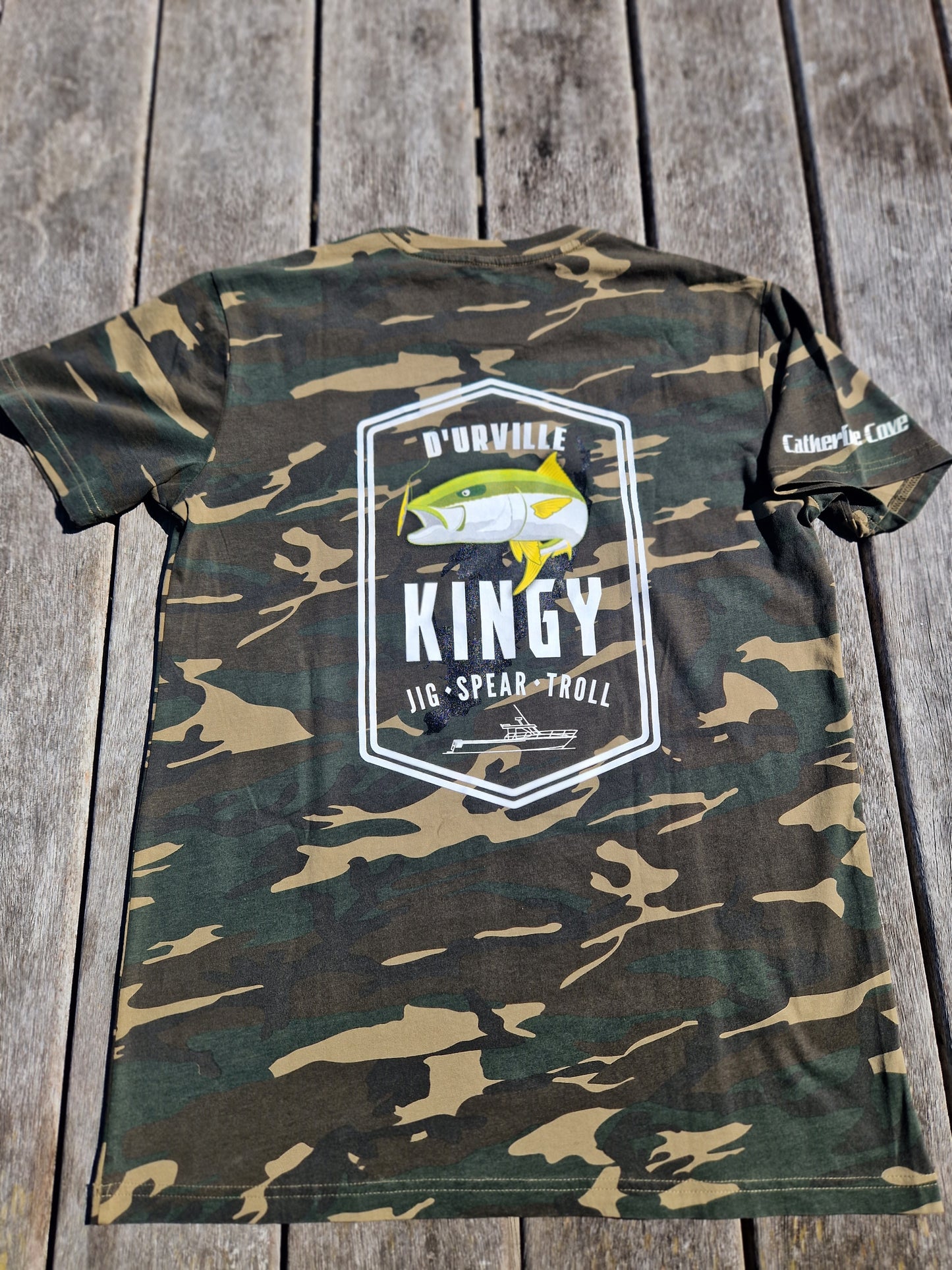 Camo Kingfish T-shirt