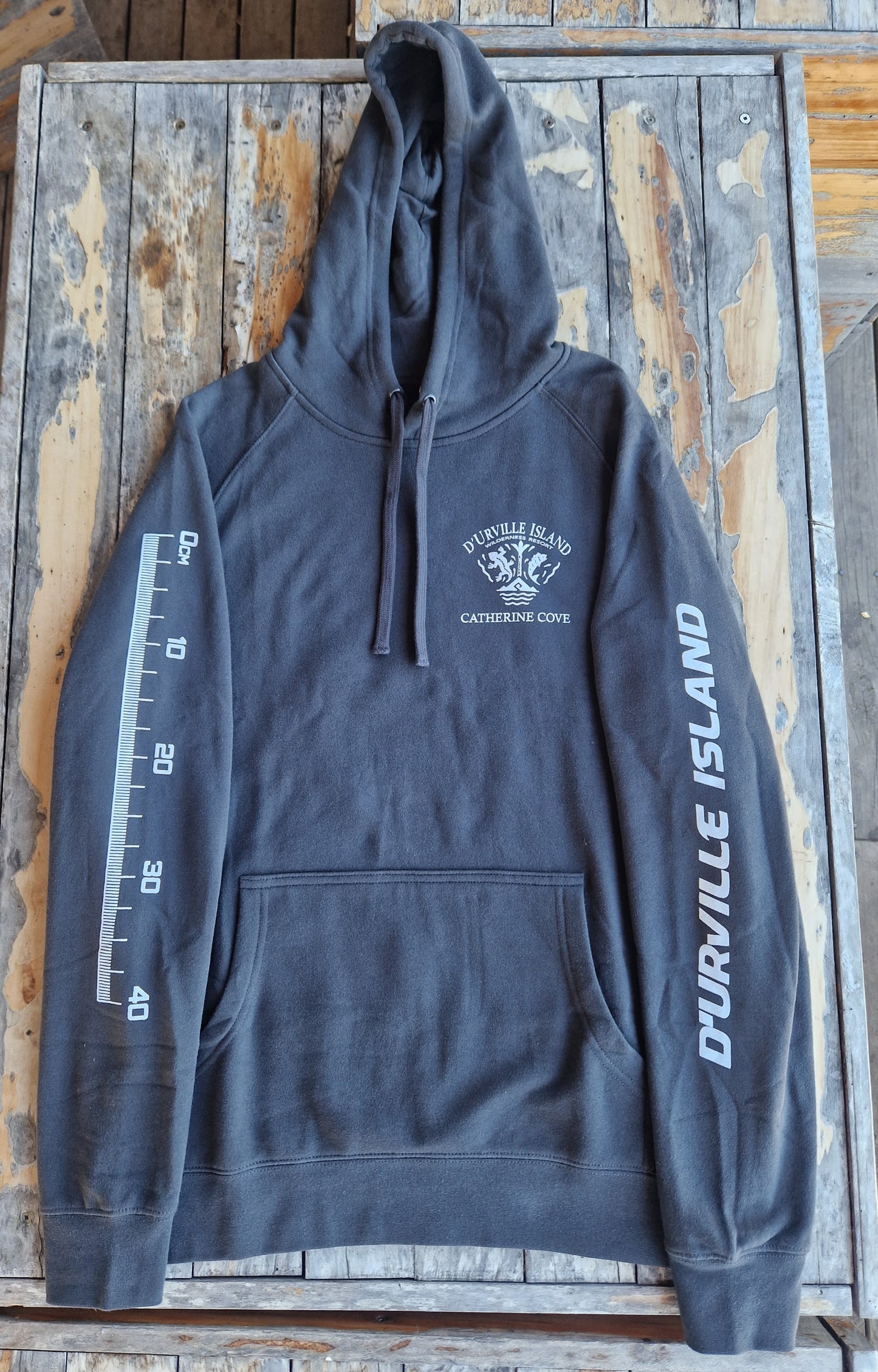 Grey Snapper Hoodie