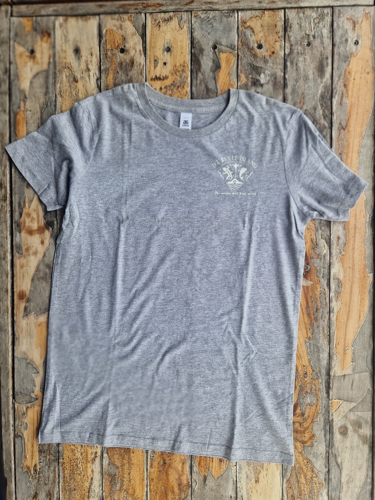 kids grey snapper T-shirt